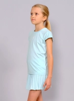 Майка для девочек RS Performance Top - Mesh REC (Soft Teal/White) 252J005-003