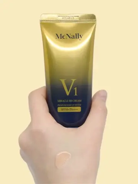 MCNALLY - BB КРЕМ УВЛАЖНЯЮЩИЙ С КОЛЛАГЕНОМ V1 MIRACLE BB CREAM, 50 МЛ