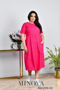 Платье 8-353-малиновый Minova