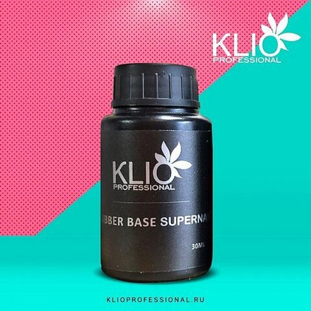 Klio Rubber base Supernail, 30 мл (бутылка)