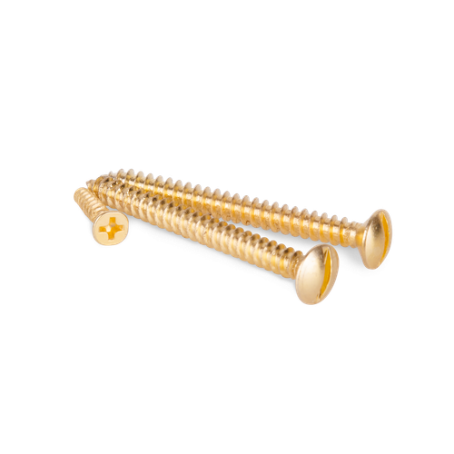 Винты для накладного выключателя 3шт. золото ретро WL18-21-01