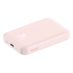 Внешний аккумулятор + Беспроводная зарядка Baseus Magnetic Wireless Charging Power Bank C+Qi 6000mAh 20W (MagSafe) - Pink