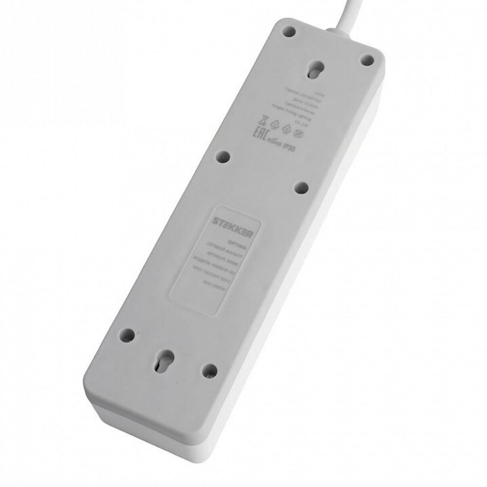 Сетевой фильтр Stekker Optima 50087