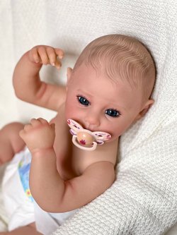 Кукла Реборн виниловая 48см (FA-913)