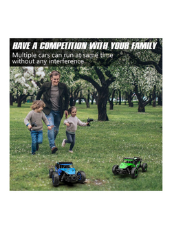 Радиоуправляемый внедорожник Volantex RC Desert King зеленый 4WD 2.4G 1/16 RTR