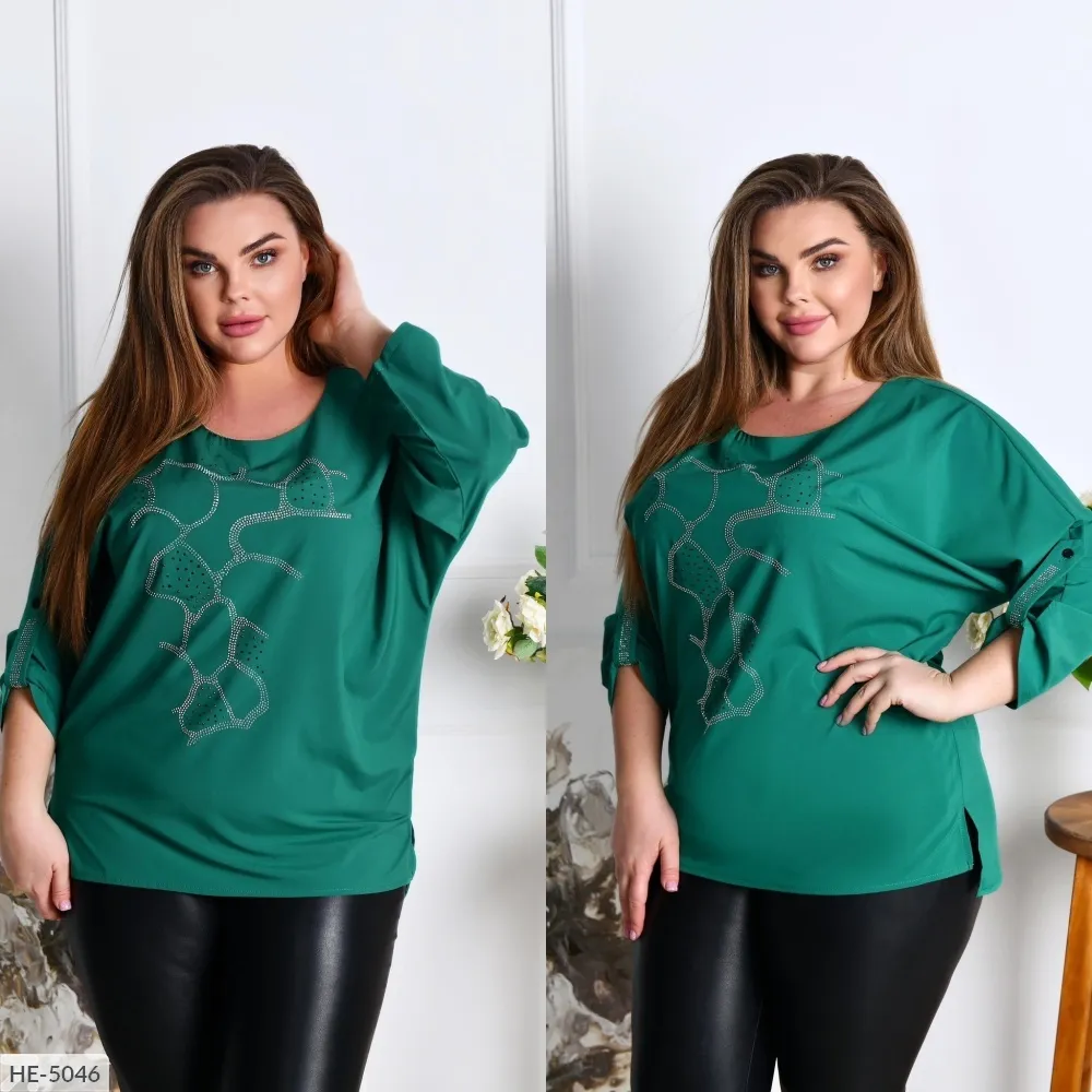 Блузка HE-5040 Фабрика Моды