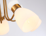 TR3218/5 GD/FR золото/белый матовый E27*5 max 40W D580*290