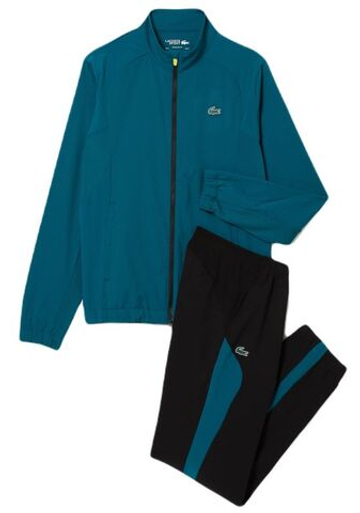 Теннисный костюм Lacoste SPORT Colour-Block Tennis - green/black/green