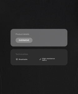 Oysho Длинный комбинезон Evermove без рукавов, черный