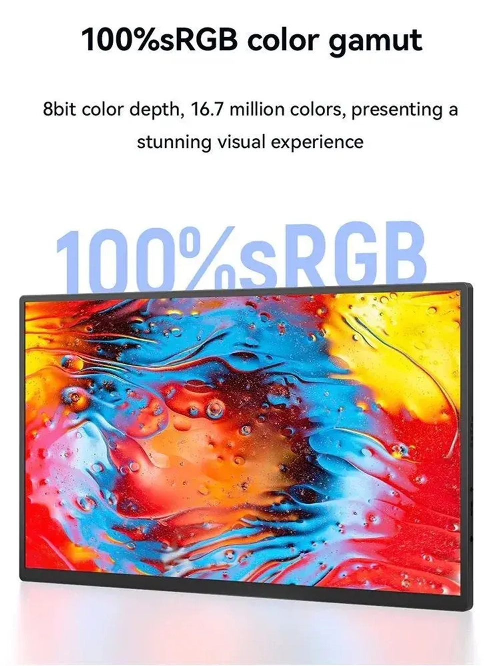18.5" Портативный монитор с защитным чехлом 185FC FHD IPS 1920x1080, 60 Гц
