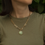 Колье Fiore Luna GREEN AVENTURINE LN5150 G/G