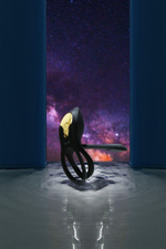 Эрекционное виброкольцо Zalo Bayek с пультом ДУ, черное