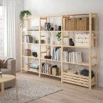 Стеллаж с ящиком - IKEA IVAR, 259х30х179 см, сосна, ИВАР ИКЕА