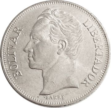 5 боливаров 1987 Венесуэла