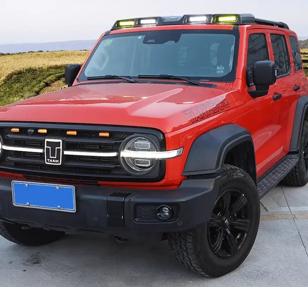 Платформа с люстрой на крышу и боковой лестницей для TANK 300 2021+ Танк обвес походный