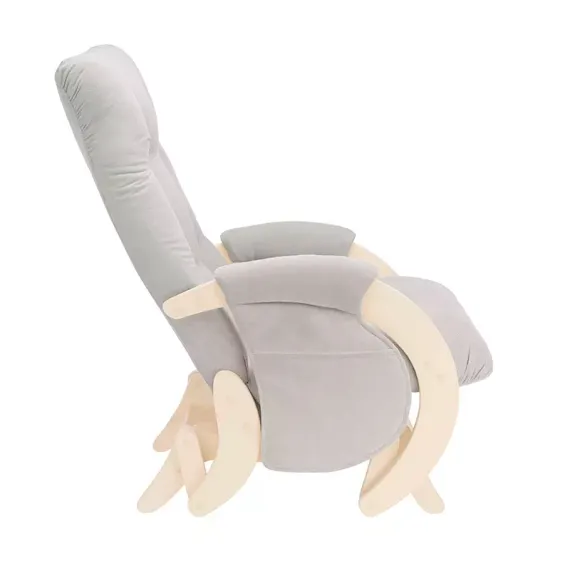 Кресло-глайдер Milli Smile Дуб Шампань  V51 Grey