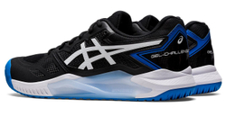 Мужские кроссовки теннисные Asics Gel-Challenger 13 - black/electric blue
