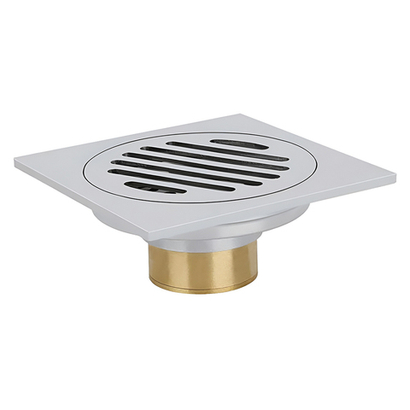 Ganzer Трап прямой 10 х 10 T 001, хром