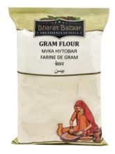 Мука Bharat BAZAAR Нутовая, 0.5 кг
