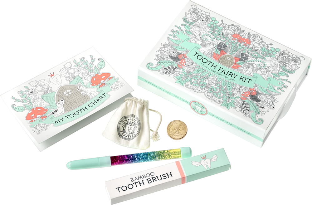 2 доллара, Австралия 2021 г., Зубная фея  $2 Tooth Fairy Kit 2021