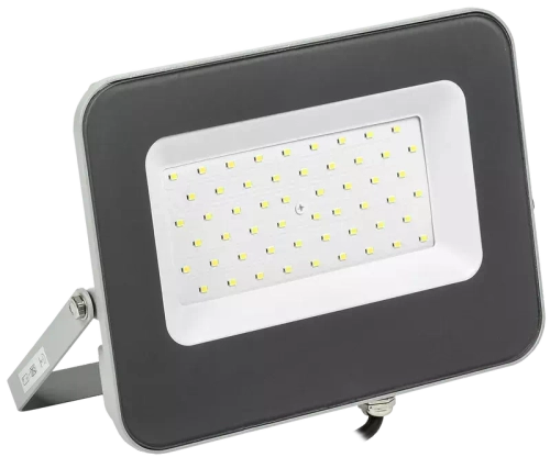 Прожектор СДО 07-50 светодиодный серый  IP65 IEK LPDO701-50-K03