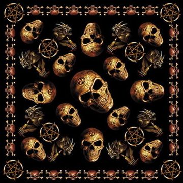 Бандана Череп алхимия (003)