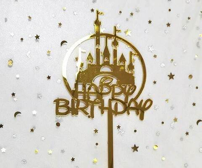 Топпер  "Happy Birthday" в ассортименте