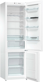 Отдельностоящий двухкамерный холодильник Gorenje NRK6201GHW4