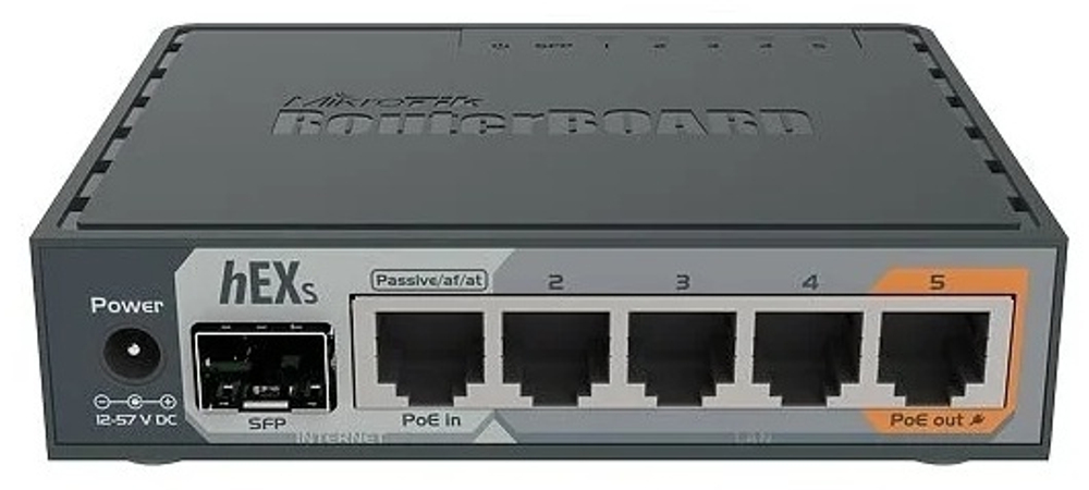 MikroTik RB760iGS hEX S RB760iGS черный