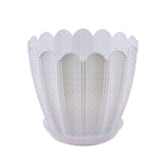 Кашпо "Хризантема" с поддоном 2,1л (мр)