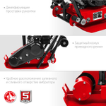 ГРУНТ-10 виброплита бензиновая, 10 кН, ЗУБР