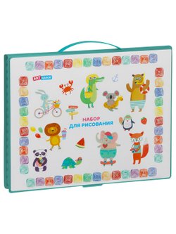 Набор для творчества и рисования 122 предмета (DS-55533)