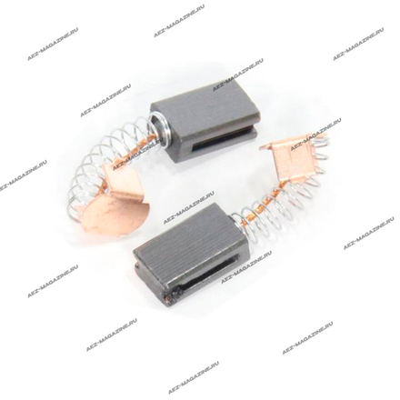 Электроугольная щетка 5х8х12 Пружина-пятак (для Интерскол WS-115\P110-01)