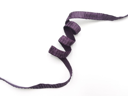 Бретелечная резинка со сборкой и блеском, 15 мм, гортензия, (Арт: BR960/15-096), м