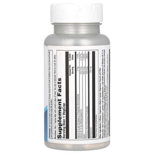 KAL, Benfotiamine+, 150 мг, 60 капсул с оболочкой из ингредиентов растительного происхождения