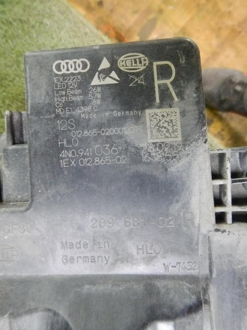 Фара правая Audi A8 4 D5 (2017-н.в.) LED