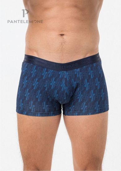 Трусы мужские боксеры Pantelemone PMH-1522, геометрия деним/темно-синяя