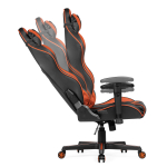 Компьютерное кресло Woodville Racer черное, оранжевое
