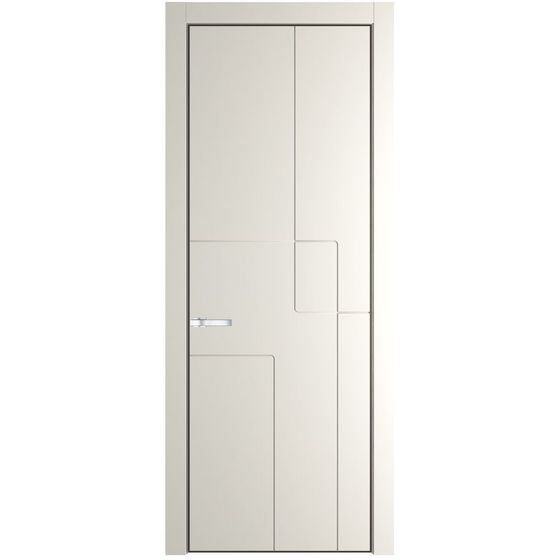 Межкомнатная дверь эмаль Profil Doors 3PA перламутр белый глухая профиль деорэ