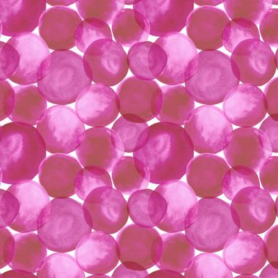 Розовые акварельные круги