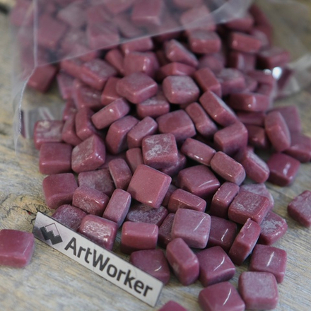 FLORY12 AW055 Стеклянная мозаика 12х12 мм 0,5 кг