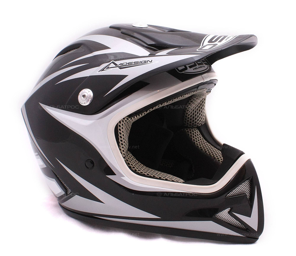 Шлем кроссовый OSBE RAPTOR LINE MET BLACK