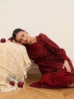 Платье с драпировкой