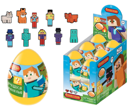 Pixel Egg Карамель с игрушкой