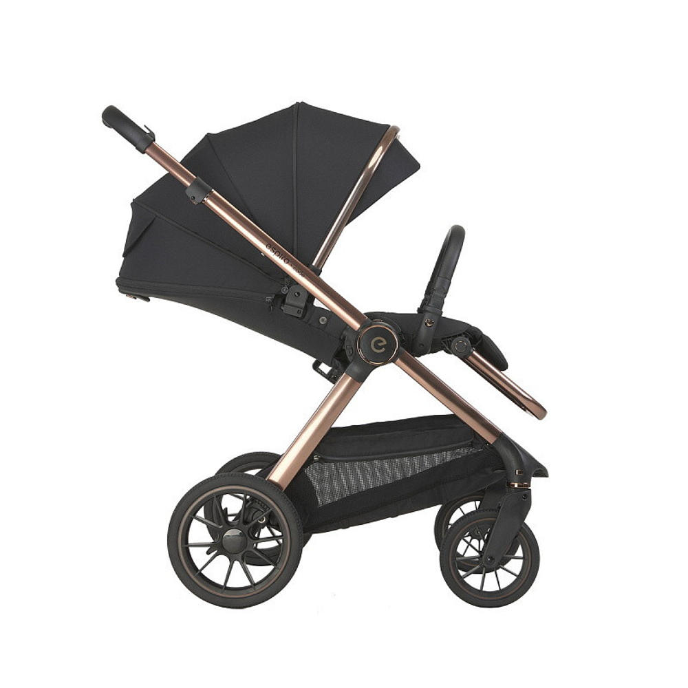 Детская коляска 3 в 1 Espiro Code 2025 и автокресло Pi Beige 10 clever black/Бежевый (Beige 109)