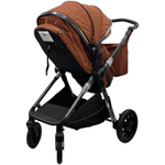 Коляска трансформер 3в1 с перекидной ручкой Luxmom A4 /бежевая