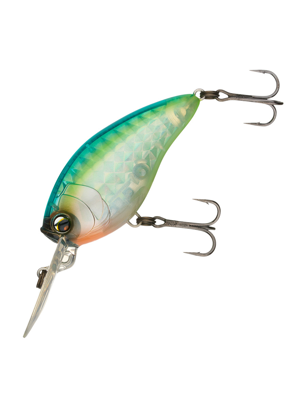 Воблер для рыбалки Duel L-Bass Crank MR 50F F1218-MGSA, 50 мм, 8,5 г, медленно всплывающий, крэнк