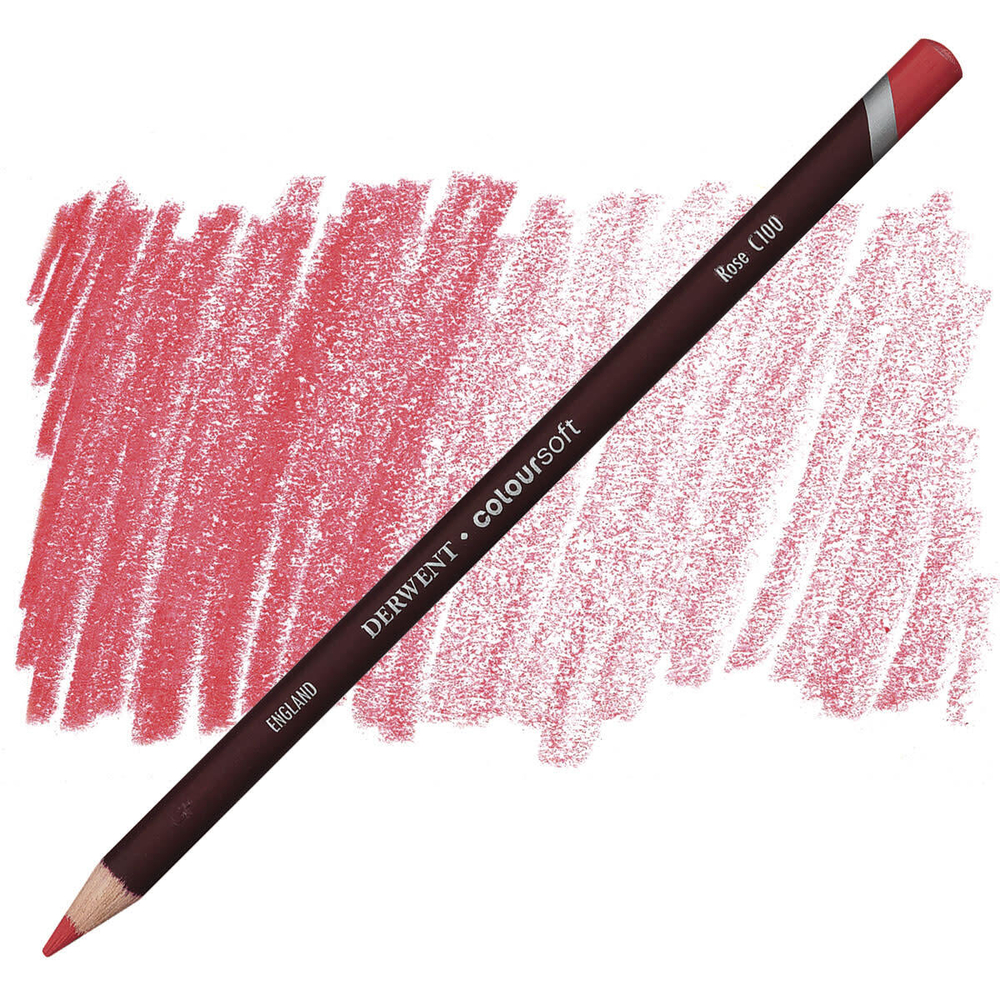 Derwent Coloursoft. C100 Rose