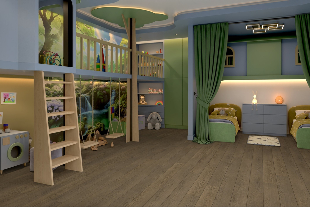 Кварц-винил SPC Damy Floor Family SPC 0,75мм 4,2 мм ДУБ МОККО 2.635 м2