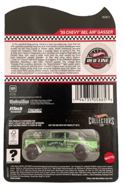 Hot Wheels RLC '55 Chevy Bel Air Gasser (2022)